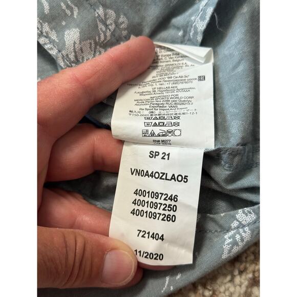 VANS Boys Hawaiian button up collared shirt, NWT; Boys size XL (16-18) - Picture 10 of 12